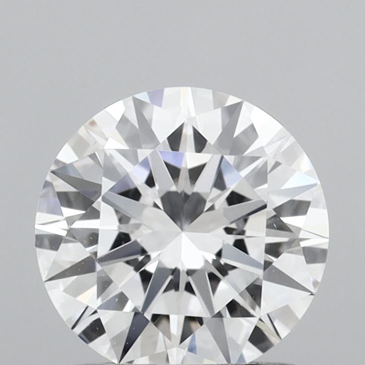 1.00 Carat Round Shaped, Excellent Cut, D Color, VVS2 Clarity, IGI Certified Lab Grown Diamond