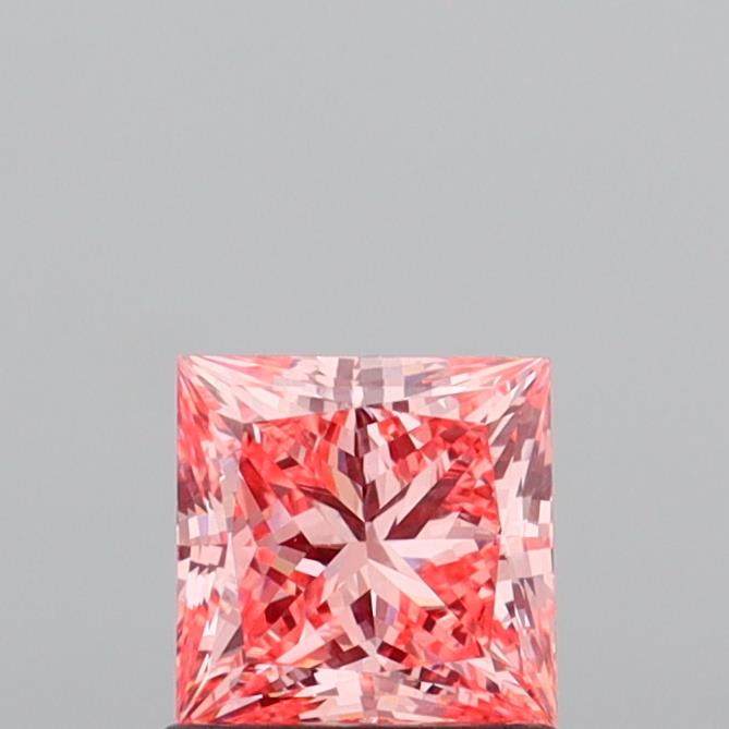 1.01 Carat Princess Shaped, Ideal Cut, VVS2 Clarity, IGI Certified Lab Grown Diamond