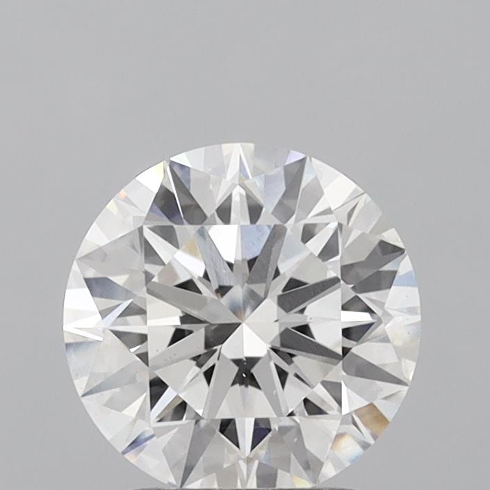 2.01 Carat Round Shaped, Ideal Cut, D Color, VS1 Clarity, IGI Certified Lab Grown Diamond