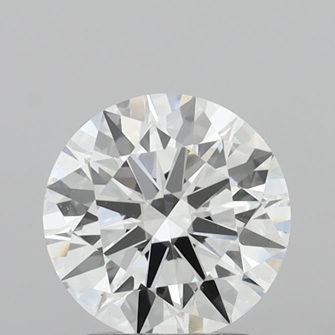 1.92 Carat Round Shaped, Ideal Cut, D Color, VS1 Clarity, IGI Certified Lab Grown Diamond