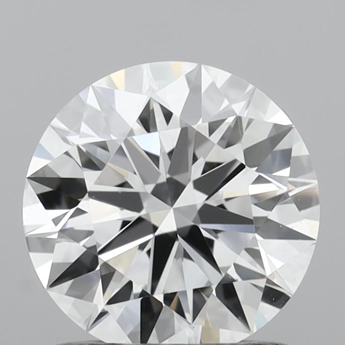1.04 Carat Round Shaped, Ideal Cut, D Color, VVS2 Clarity, IGI Certified Lab Grown Diamond