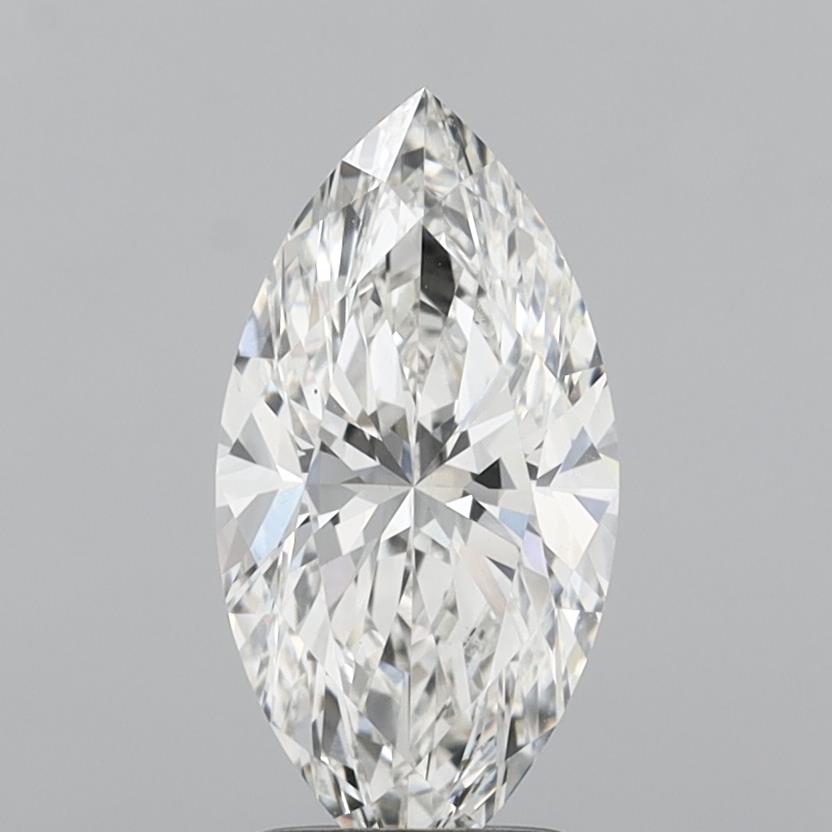 2.04 Carat Marquise Shaped, Very Good Cut, F Color, VVS2 Clarity, IGI Certified Lab Grown Diamond