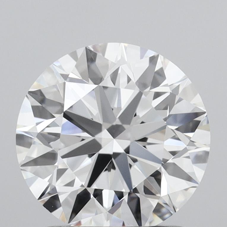 1.38 Carat Round Shaped, Excellent Cut, D Color, VVS2 Clarity, IGI Certified Lab Grown Diamond