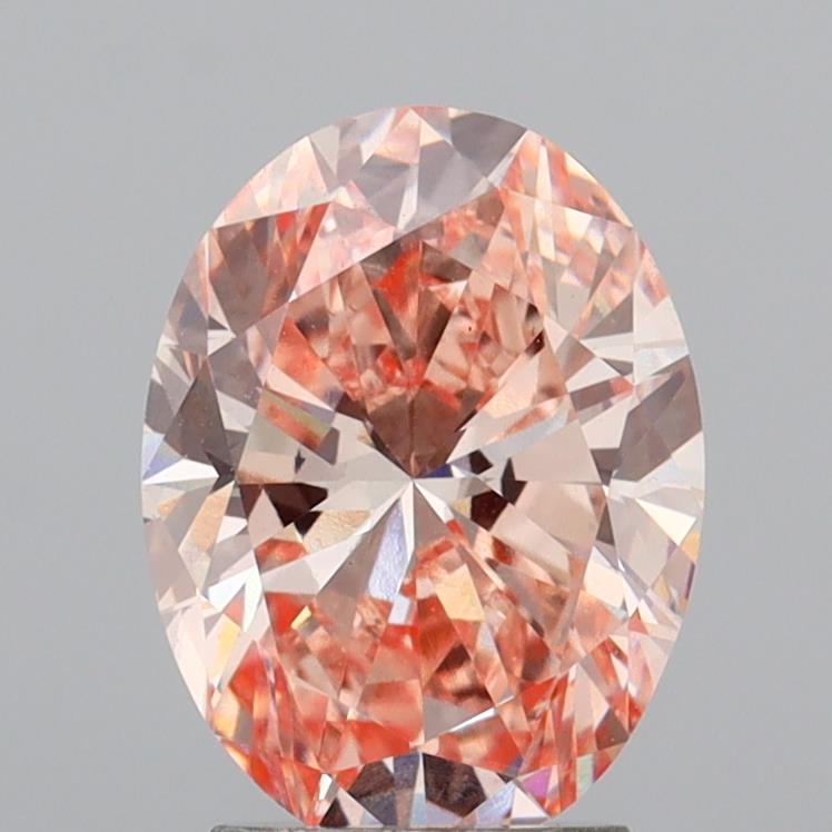 2.94 Carat Oval Shaped, Excellent Cut, VS1 Clarity, IGI Certified Lab Grown Diamond