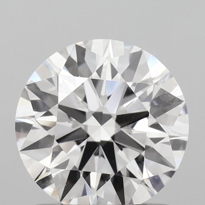 1.00 Carat Round Shaped, Ideal Cut, D Color, VVS2 Clarity, IGI Certified Lab Grown Diamond