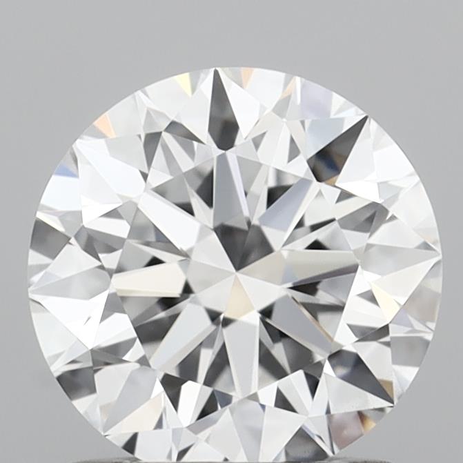 1.08 Carat Round Shaped, Ideal Cut, D Color, VS1 Clarity, IGI Certified Lab Grown Diamond
