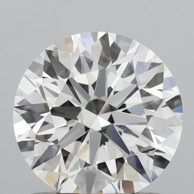 1.05 Carat Round Shaped, Ideal Cut, D Color, VVS2 Clarity, IGI Certified Lab Grown Diamond