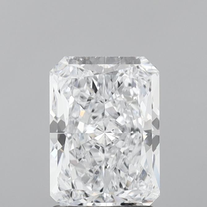 1.52 Carat Radiant Shaped, Ideal Cut, E Color, IF Clarity, IGI Certified Lab Grown Diamond