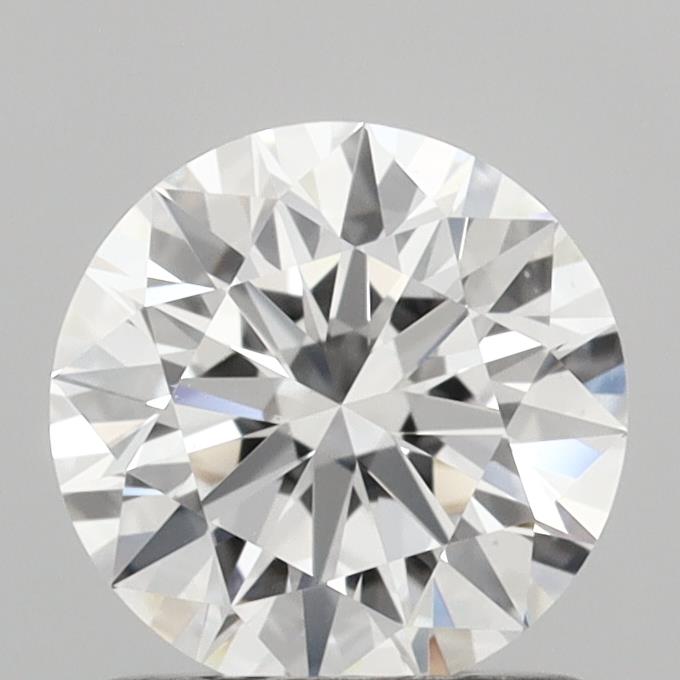 1.05 Carat Round Shaped, Ideal Cut, D Color, VVS2 Clarity, IGI Certified Lab Grown Diamond