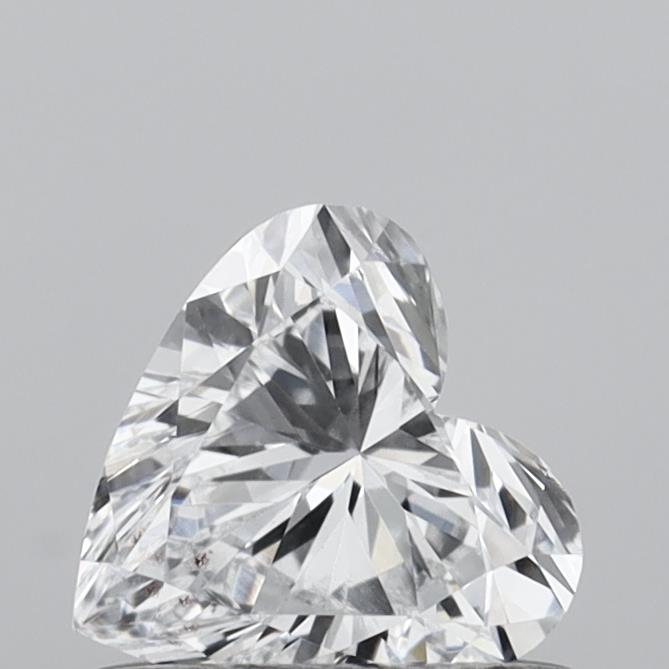 0.52 Carat Heart Shaped, Very Good Cut, D Color, VS1 Clarity, IGI Certified Lab Grown Diamond