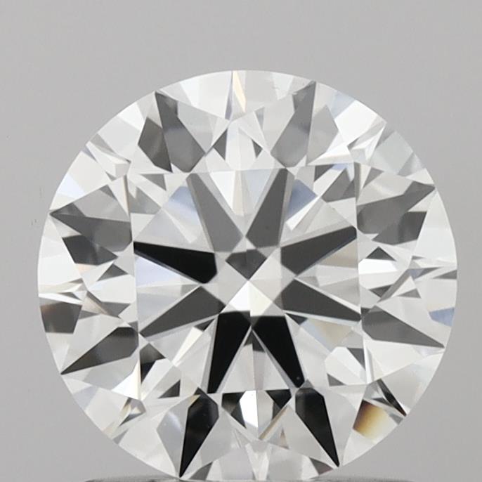 1.21 Carat Round Shaped, Ideal Cut, D Color, VS1 Clarity, IGI Certified Lab Grown Diamond