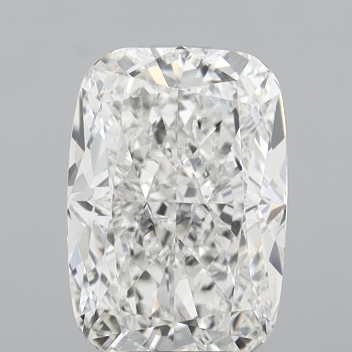 3.10 Carat Cushion Shaped, Excellent Cut, F Color, VS2 Clarity, IGI Certified Lab Grown Diamond