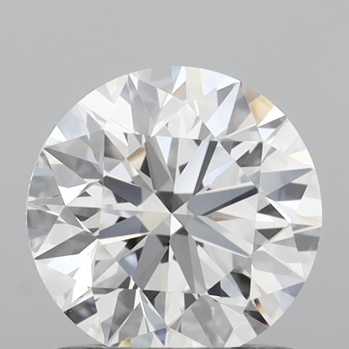 1.04 Carat Round Shaped, Ideal Cut, D Color, VVS2 Clarity, IGI Certified Lab Grown Diamond