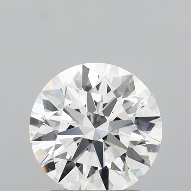 1.53 Carat Round Shaped, Ideal Cut, E Color, VVS2 Clarity, IGI Certified Lab Grown Diamond