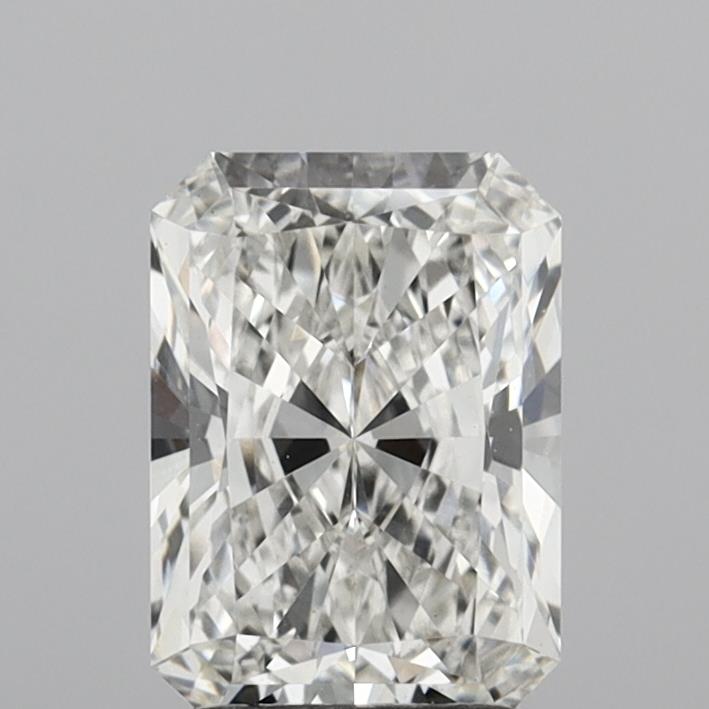2.26 Carat Radiant Shaped, Ideal Cut, G Color, VS1 Clarity, IGI Certified Lab Grown Diamond