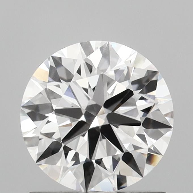 1.07 Carat Round Shaped, Ideal Cut, D Color, VVS2 Clarity, IGI Certified Lab Grown Diamond