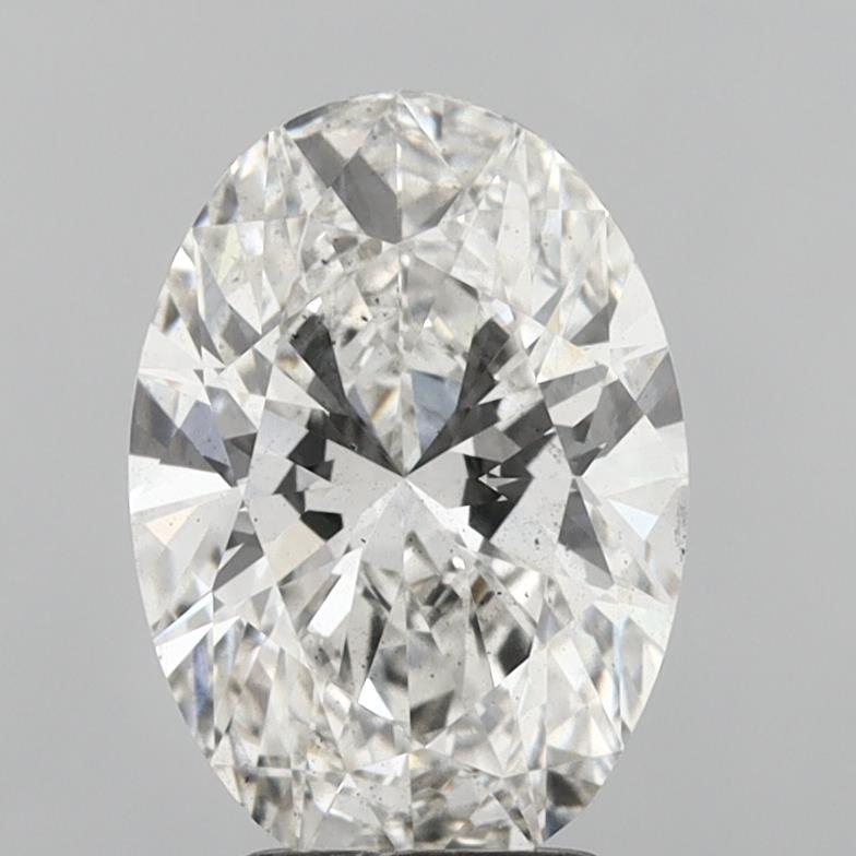 3.05 Carat Oval Shaped, Ideal Cut, G Color, SI1 Clarity, IGI Certified Lab Grown Diamond