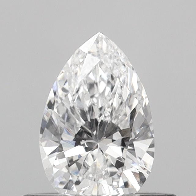 0.50 Carat Pear Shaped, D Color, VS1 Clarity, IGI Certified Lab Grown Diamond
