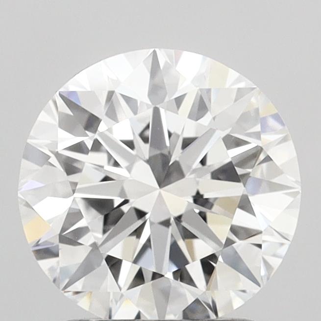 1.78 Carat Round Shaped, Ideal Cut, D Color, VVS2 Clarity, IGI Certified Lab Grown Diamond