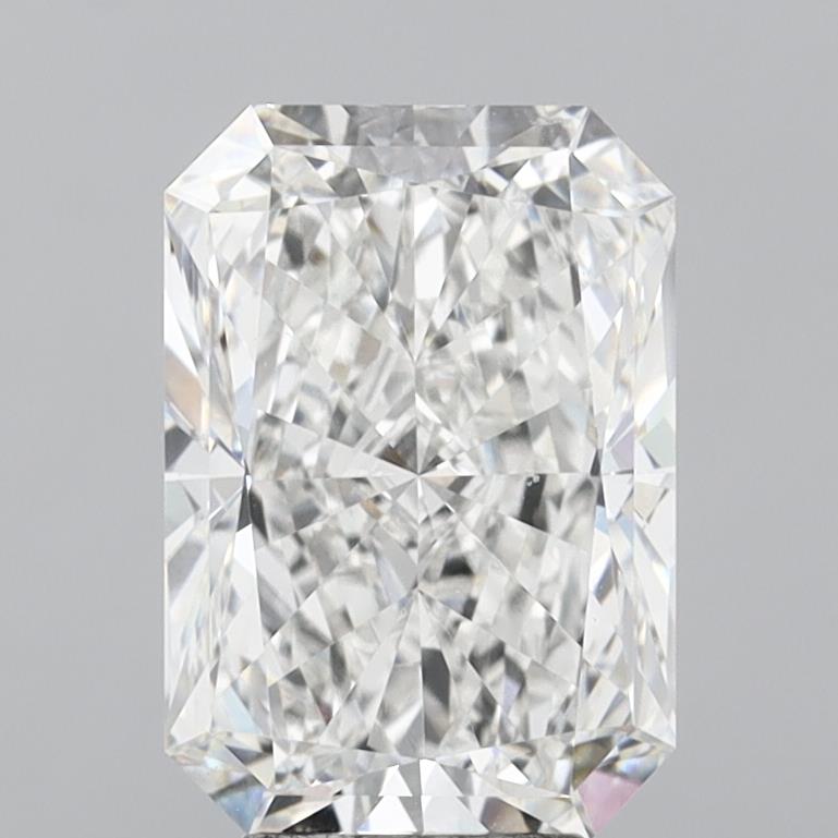 6.01 Carat Radiant Shaped, Excellent Cut, E Color, VS1 Clarity, IGI Certified Lab Grown Diamond