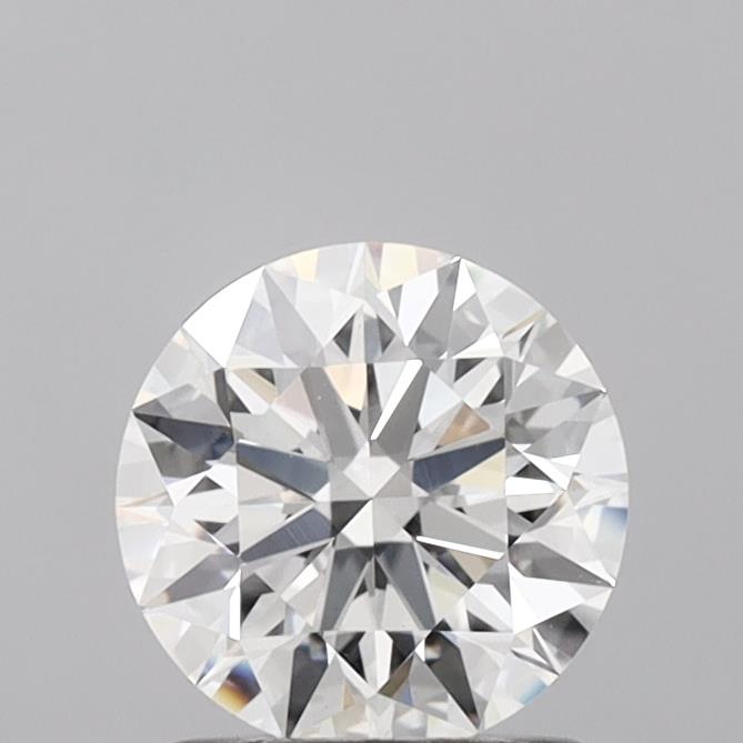 1.26 Carat Round Shaped, Ideal Cut, F Color, VS1 Clarity, IGI Certified Lab Grown Diamond