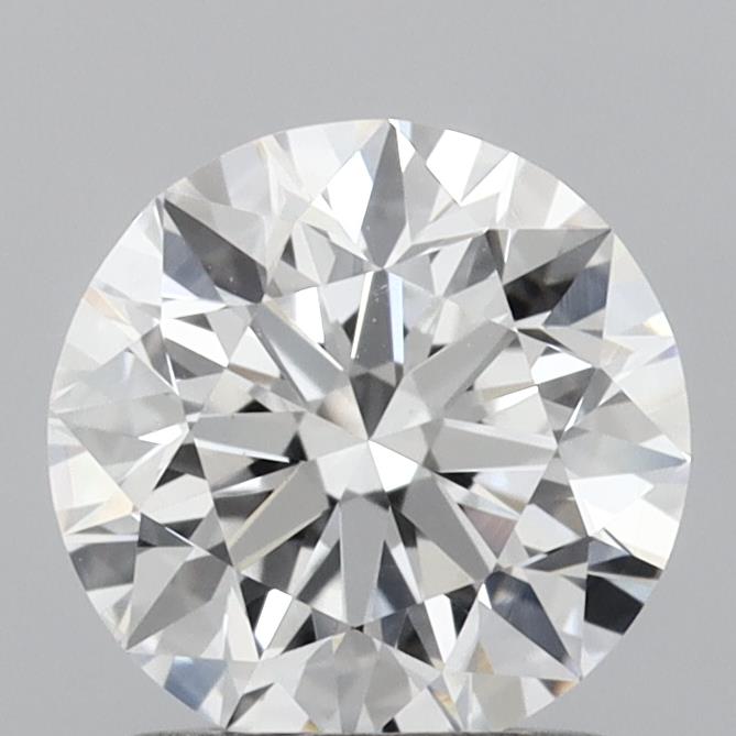 1.24 Carat Round Shaped, Ideal Cut, D Color, VS1 Clarity, IGI Certified Lab Grown Diamond
