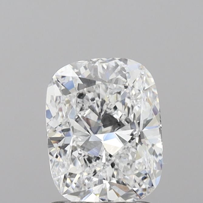 1.51 Carat Cushion Shaped, Ideal Cut, D Color, VVS2 Clarity, IGI Certified Lab Grown Diamond