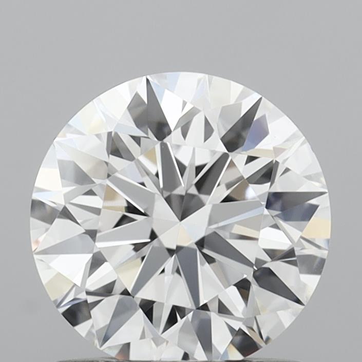 1.04 Carat Round Shaped, Ideal Cut, D Color, VVS2 Clarity, IGI Certified Lab Grown Diamond