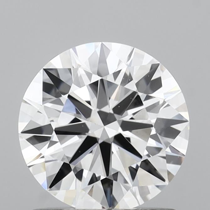 1.03 Carat Round Shaped, Ideal Cut, D Color, VS2 Clarity, IGI Certified Lab Grown Diamond