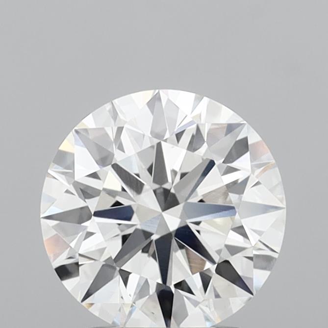 2.08 Carat Round Shaped, Ideal Cut, F Color, VS1 Clarity, IGI Certified Lab Grown Diamond