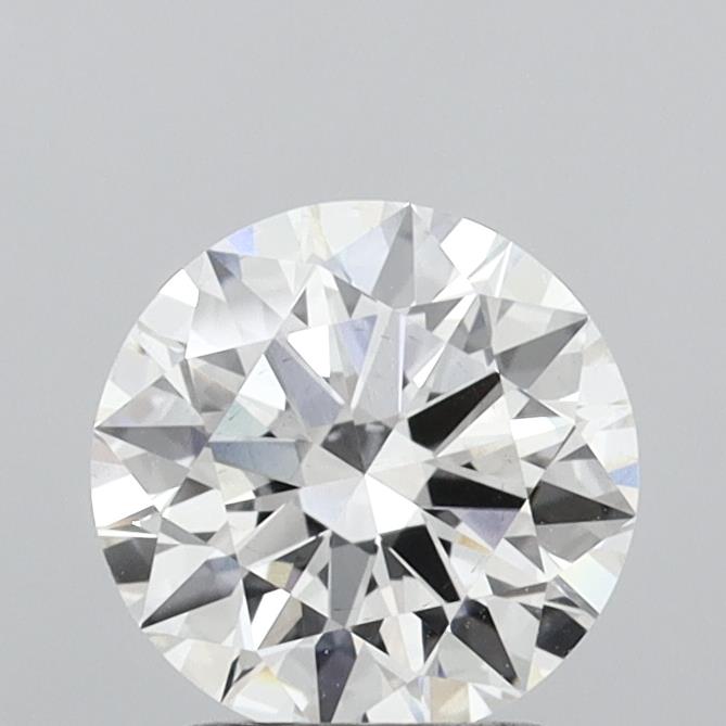 1.86 Carat Round Shaped, Ideal Cut, F Color, VS2 Clarity, IGI Certified Lab Grown Diamond