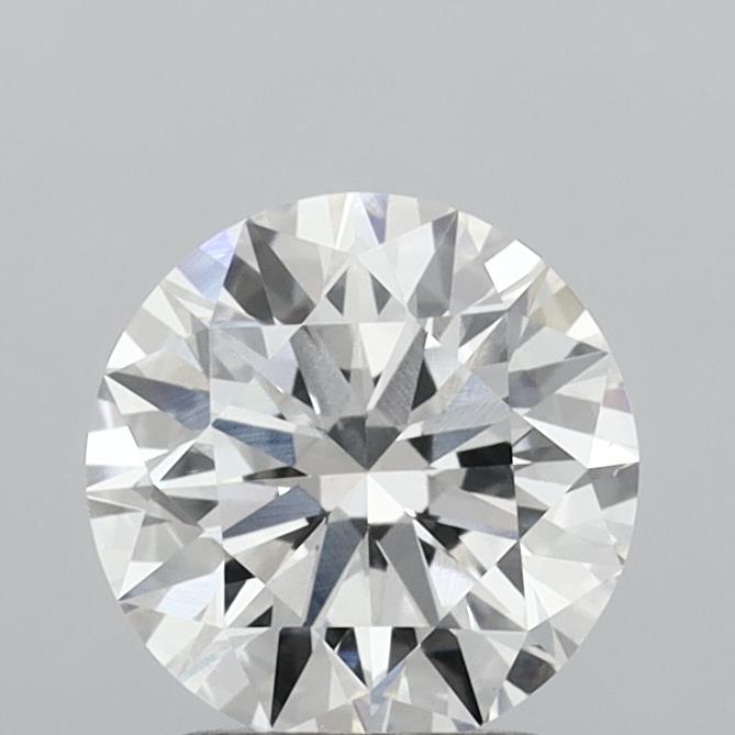1.95 Carat Round Shaped, Excellent Cut, F Color, VVS2 Clarity, IGI Certified Lab Grown Diamond