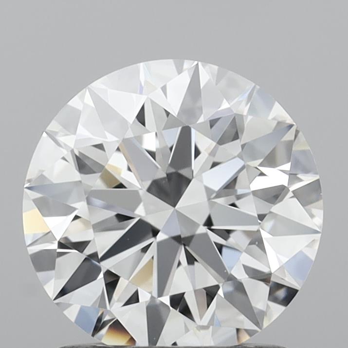 1.22 Carat Round Shaped, Ideal Cut, D Color, VVS2 Clarity, IGI Certified Lab Grown Diamond