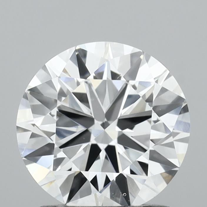 1.19 Carat Round Shaped, Ideal Cut, D Color, VS1 Clarity, IGI Certified Lab Grown Diamond