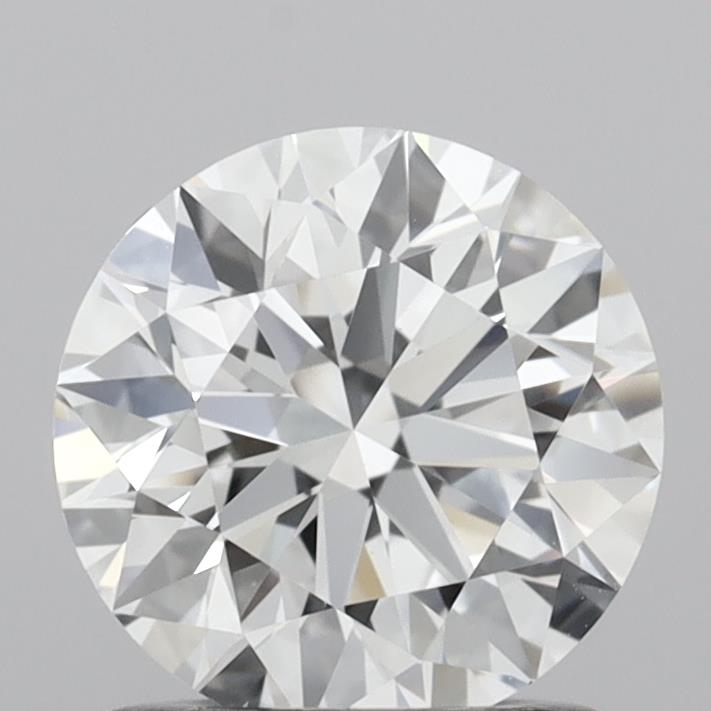 1.07 Carat Round Shaped, Ideal Cut, D Color, VVS2 Clarity, IGI Certified Lab Grown Diamond