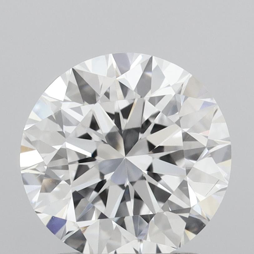 1.51 Carat Round Shaped, Ideal Cut, D Color, VS2 Clarity, IGI Certified Lab Grown Diamond