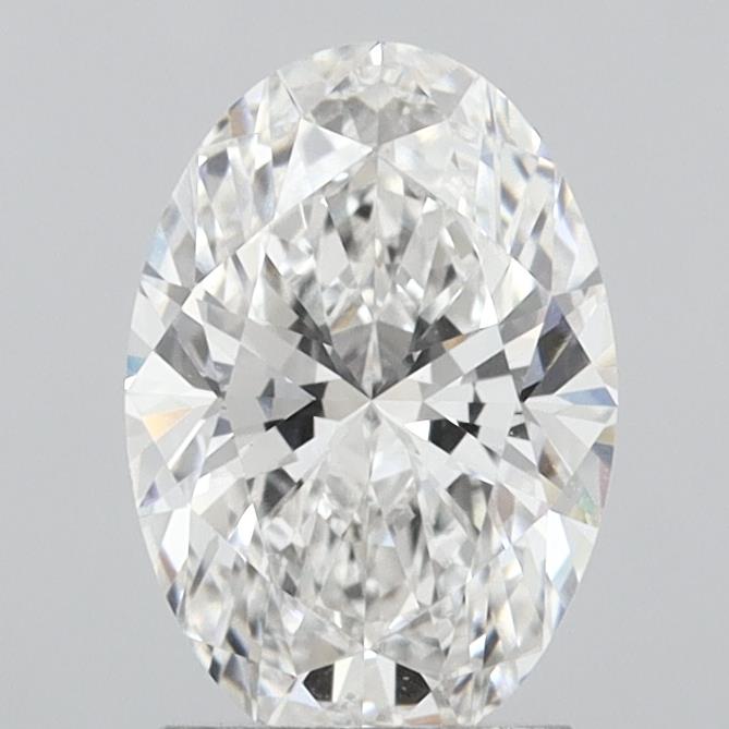 2.09 Carat Oval Shaped, Ideal Cut, F Color, VVS2 Clarity, IGI Certified Lab Grown Diamond