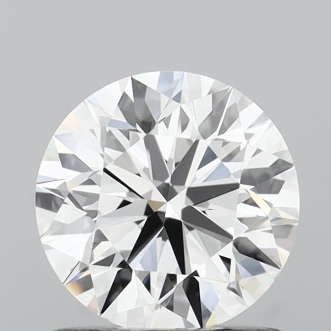 1.06 Carat Round Shaped, Ideal Cut, D Color, VVS2 Clarity, IGI Certified Lab Grown Diamond
