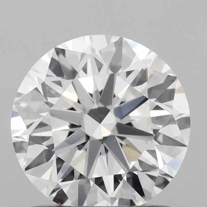 1.09 Carat Round Shaped, Very Good Cut, D Color, VVS2 Clarity, IGI Certified Lab Grown Diamond