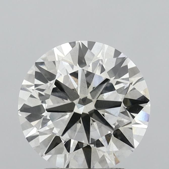 2.06 Carat Round Shaped, Ideal Cut, F Color, SI1 Clarity, IGI Certified Lab Grown Diamond
