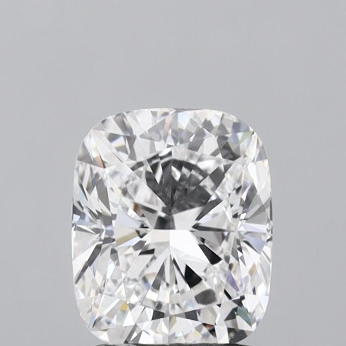 1.54 Carat Cushion Shaped, Ideal Cut, D Color, VS1 Clarity, IGI Certified Lab Grown Diamond