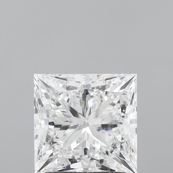 1.71 Carat Princess Shaped, Ideal Cut, E Color, VVS2 Clarity, IGI Certified Lab Grown Diamond