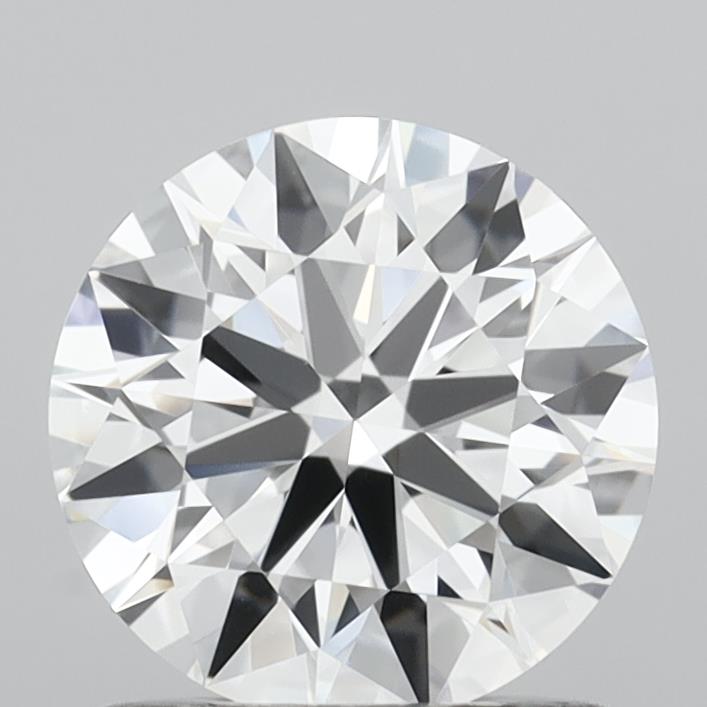 1.03 Carat Round Shaped, Ideal Cut, D Color, VVS2 Clarity, IGI Certified Lab Grown Diamond