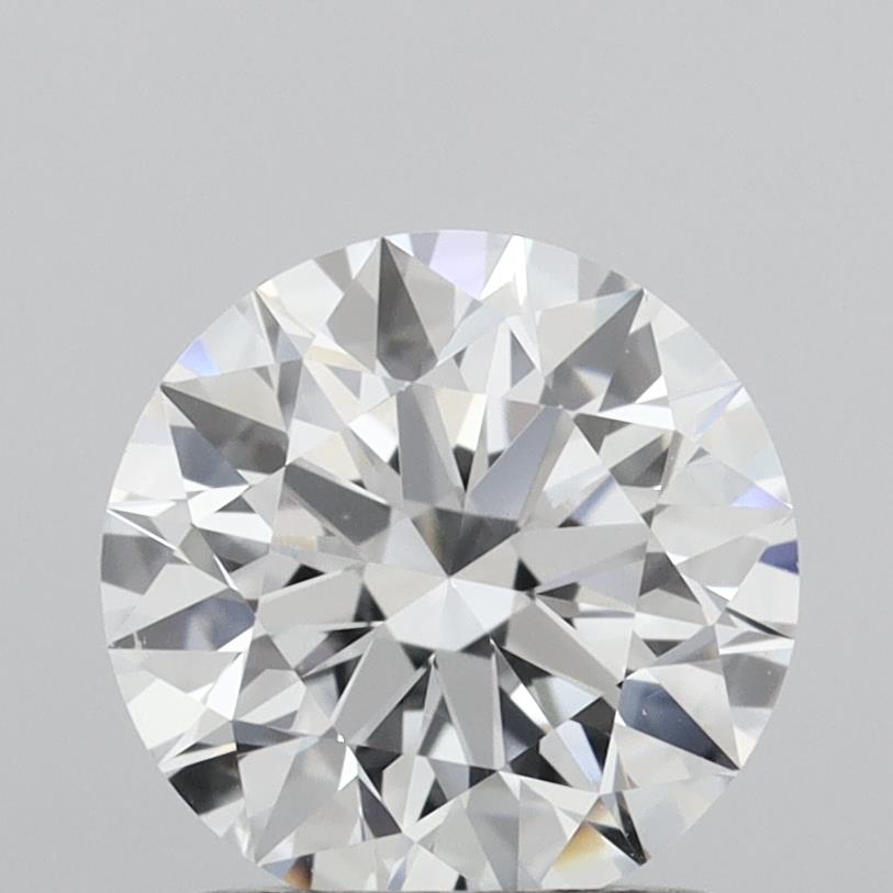 1.24 Carat Round Shaped, Ideal Cut, D Color, VS1 Clarity, IGI Certified Lab Grown Diamond