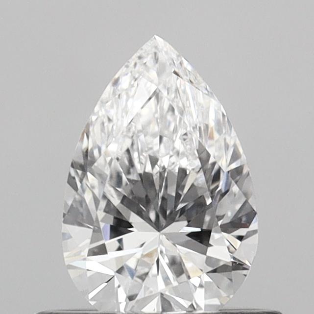 0.57 Carat Pear Shaped, D Color, VVS1 Clarity, IGI Certified Lab Grown Diamond
