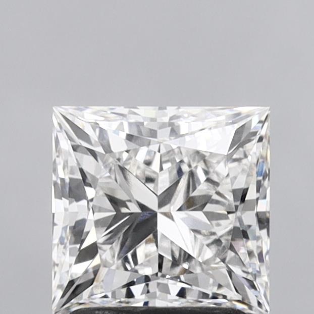 2.02 Carat Princess Shaped, Excellent Cut, F Color, VVS2 Clarity, IGI Certified Lab Grown Diamond
