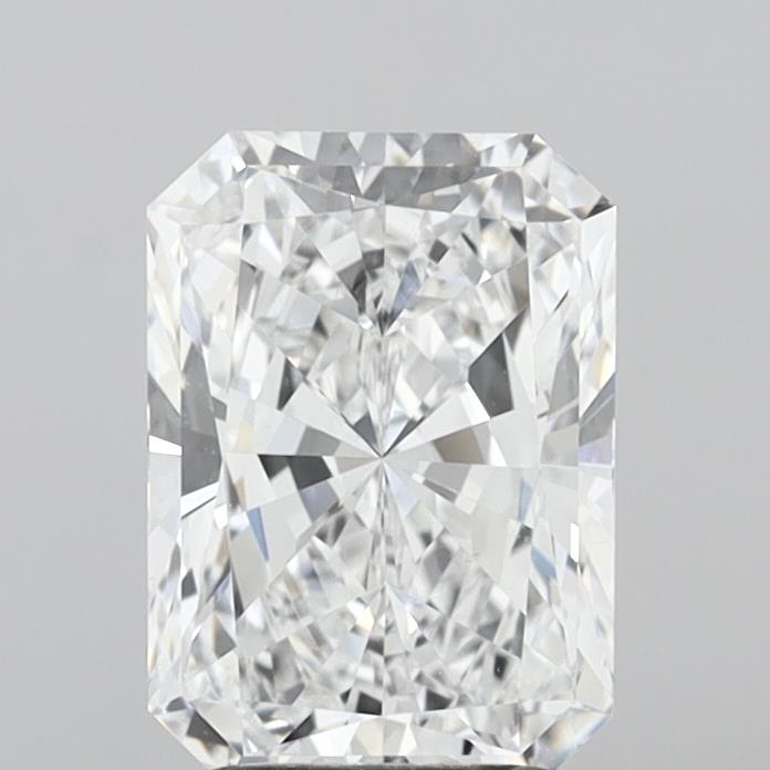 2.52 Carat Radiant Shaped, Ideal Cut, D Color, VS1 Clarity, IGI Certified Lab Grown Diamond
