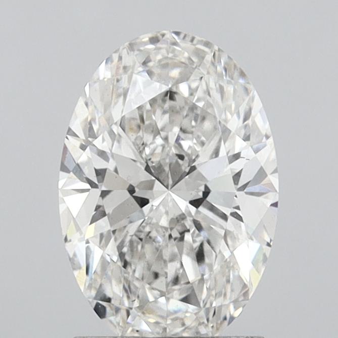 1.93 Carat Oval Shaped, Ideal Cut, G Color, VS2 Clarity, IGI Certified Lab Grown Diamond
