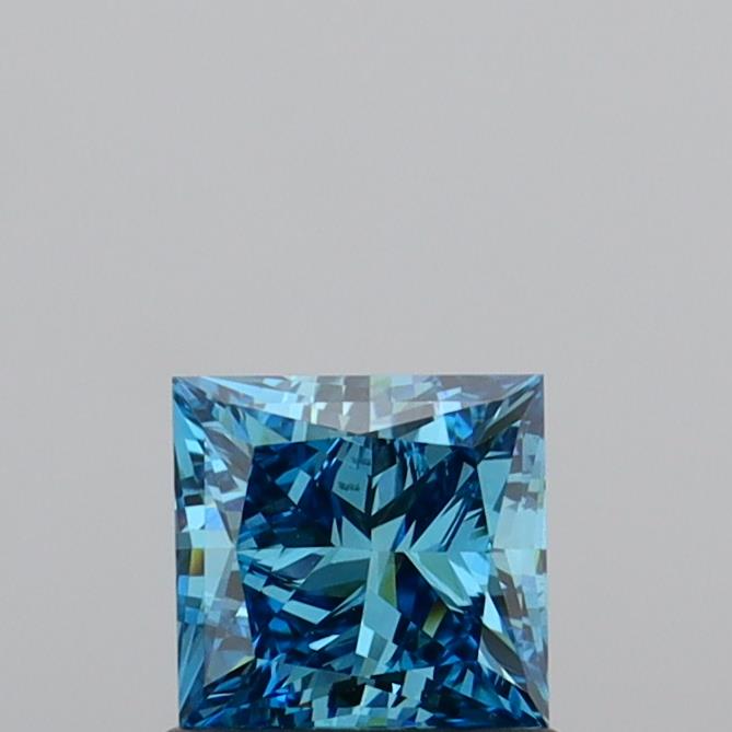 1.00 Carat Princess Shaped, Ideal Cut, VVS2 Clarity, IGI Certified Lab Grown Diamond