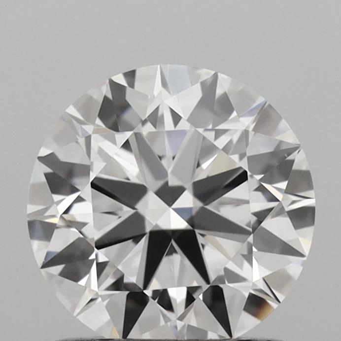 1.00 Carat Round Shaped, Ideal Cut, D Color, VS2 Clarity, IGI Certified Lab Grown Diamond
